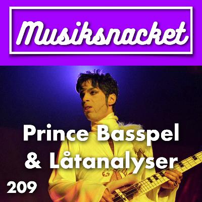 209. Prince Basspel och Låtanalyser