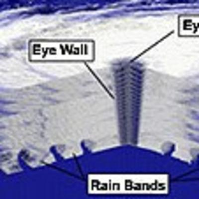 The features and structure of a tropical storm