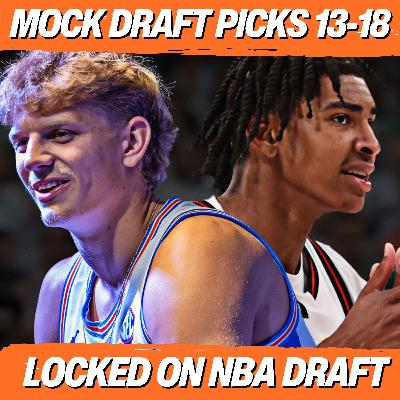 2026 NBA MOCK DRAFT V.1 | Picks 13-18: Thomas Haugh, Chris Cenac, more!