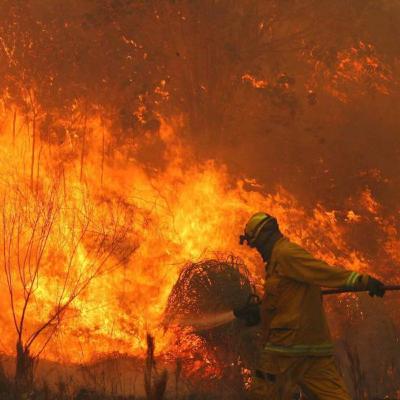 Regresaron los brigadistas del SPLIF que viajaron a combatir los incendios en Córdoba Regresaron los brigadistas del SPLIF que viajaron a combatir los incendios en Córdoba