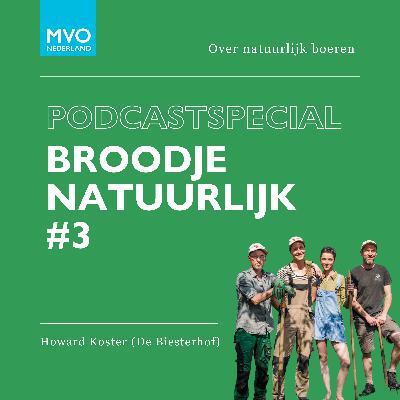 PODCASTSPECIAL Broodje Natuurlijk #3: over natuurlijk boeren met Howard Koster (De Biesterhof)