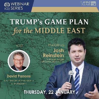 Trump's plan for the Middle-East | Josh Reinstein Trump's plan for the Middle-East | Josh Reinstein
