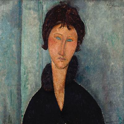 Femme aux yeux bleus. Amedeo Modigliani