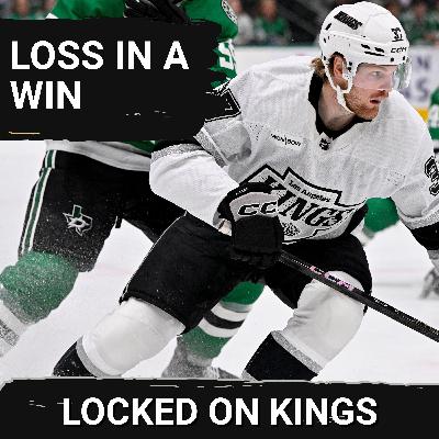 The LA Kings get their FIRST regulation win but suffer a LOSS in the process