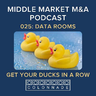 MM M&A 025: Datarooms - Get your Ducks in a Row