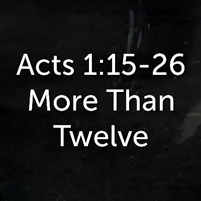 More Than Twelve