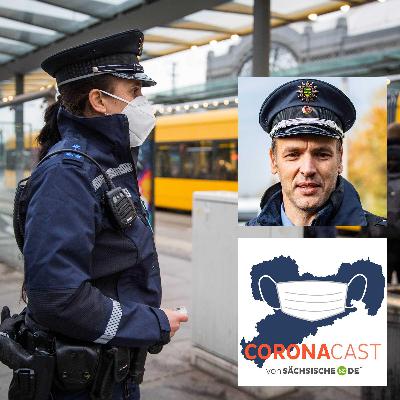 Corona-Kontrollen und Proteste - Sachsens Polizei im Pandemie-Modus Corona-Kontrollen und Proteste - Sachsens Polizei im Pandemie-Modus