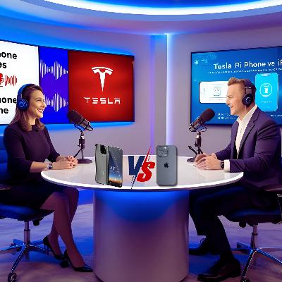 Tesla Pi Phone vs iPhone: Game-Changing Features, Space Connectivity & More! 📱🚀