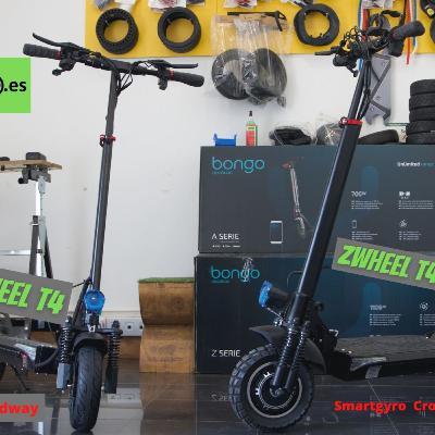 Zwheel T4 (Smartgyro Speedway) y T4 Duo (Smartgyro Crossover X2) Autonomía, Velocidad, Batería, etc. Zwheel T4 (Smartgyro Speedway) y T4 Duo (Smartgyro Crossover X2) Autonomía, Velocidad, Batería, etc.
