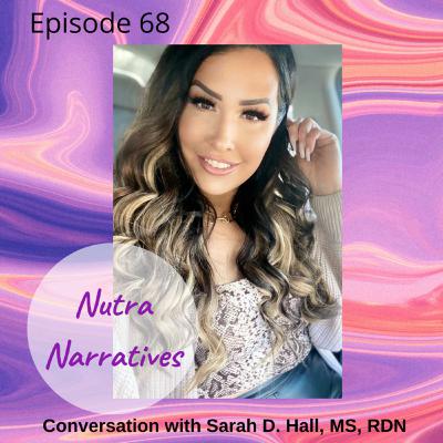 68. Sarah D. Hall, MS, RDN: Successfully Pivoting to Empowering Registered Dietitians