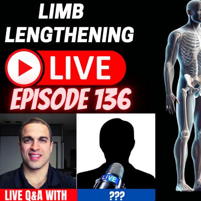 Limb Lengthening LIVE Ep 136 - Open Mic w/ Sam, HJ and Chris. [Tibia lengthening talk]