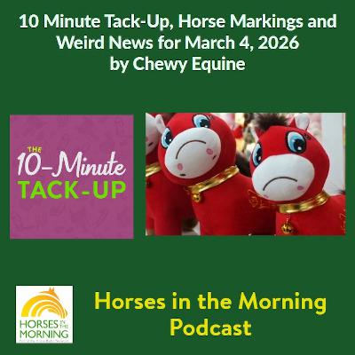 10 Minute Tack-Up, Horse Markings and Weird News for March 4, 2026 by Chewy Equine
