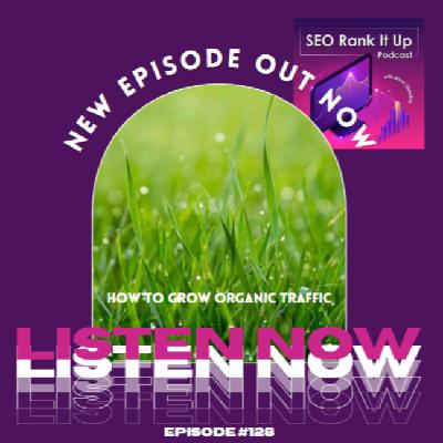 SEO Rank It Up Podcast #128 ”How to Grow Organic Traffic to Your Website”