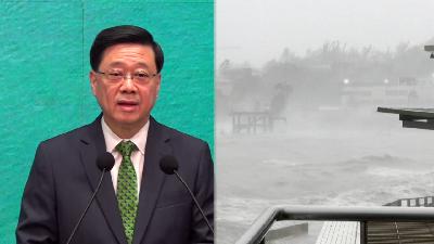 李家超要求將應對風暴經驗系統化、制度化