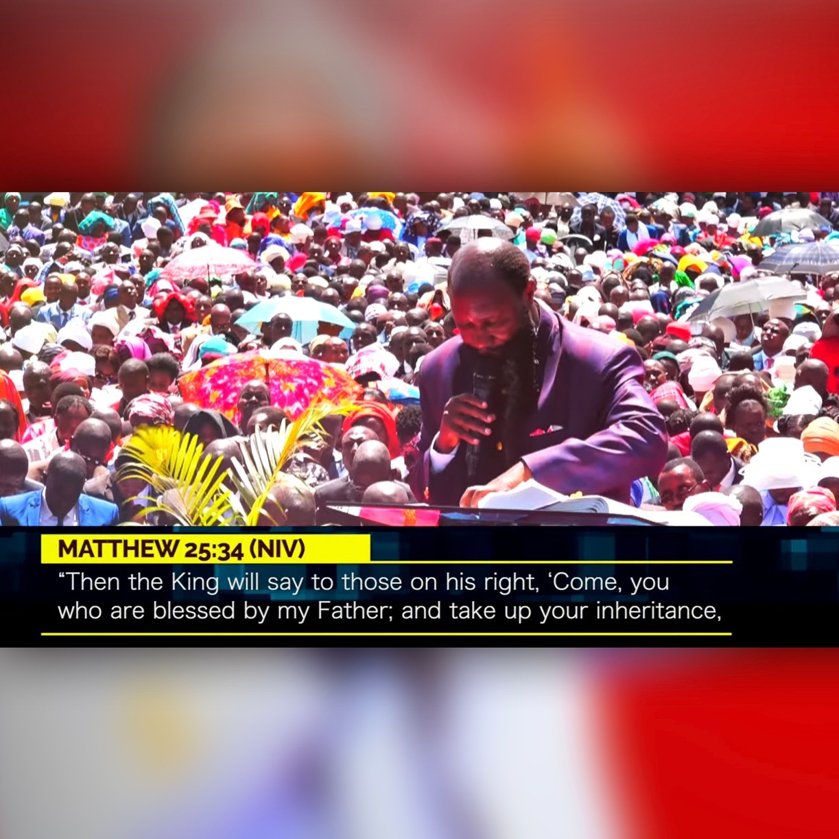 EPISODE 316 - 10FEB2019 - THE MEGA SUNDAY SERVICE AT NAIROBI CENTRAL PARK - Ft. MATTHEW 25:34 - PROPHET DR. OWUOR episode artwork