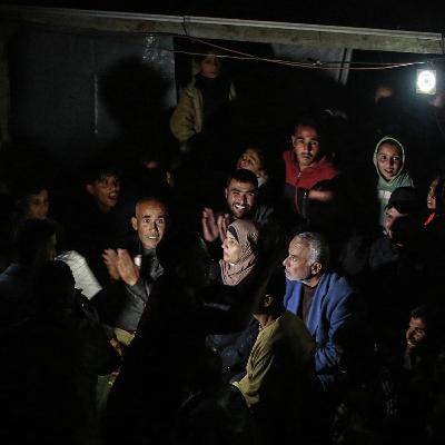 Celebrations in Gaza as Palestine qualifies for Arab Cup quarter-finals Celebrations in Gaza as Palestine qualifies for Arab Cup quarter-finals