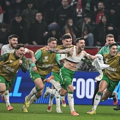 Republic of Ireland will play Czechia in the 2026 World Cup play-offs