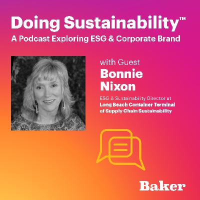 Sustainability from the First Mile to the Last with Bonnie Nixon Sustainability from the First Mile to the Last with Bonnie Nixon