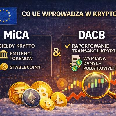 MiCA i DAC8 – koniec anonimowości w krypto? UE zmienia zasady gry