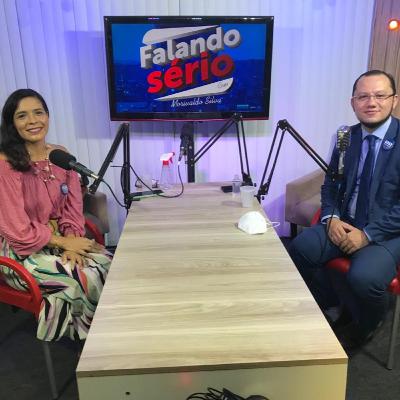 DR EDUARDO REQUIÃO E DRA ANDREA GAMA NO FALANDO SÉRIO #119