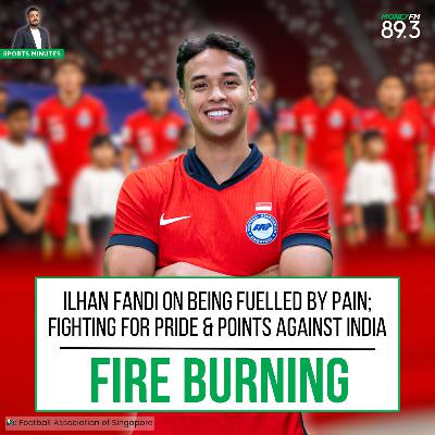Sports Minutes: Ilhan Fandi on turning pain into points, making up for his misses and a burning desire to keep Singapore's Asian Cup qualification hopes alive