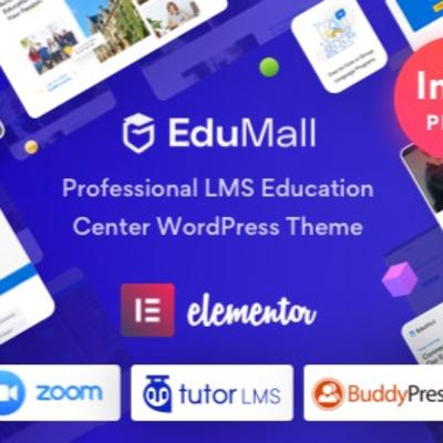 Nulled EduMall – Professional LMS Education Center WordPress Theme