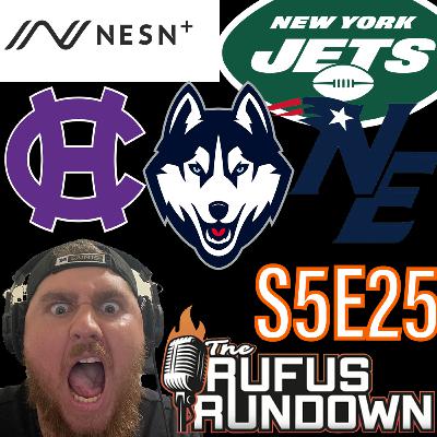 S5E25 - HOLY CROSS UPDATES - MAKING IT ON NESN - NFL 3 UP, 3 DOWN - AND MORE!