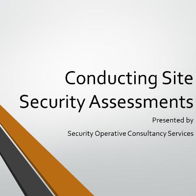 Episode 29: Conducting Site Security Surveys Episode 29: Conducting Site Security Surveys