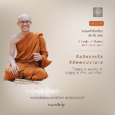 ศีลสิกขาหรือสีลัพพตปรามาส Training in morality or clinging to rites and rituals ศีลสิกขาหรือสีลัพพตปรามาส Training in morality or clinging to rites and rituals