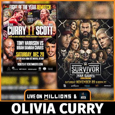 WBC and WBA Middleweight Olivia Curry talks rematch with Kaye Scott and Survivor Series recap