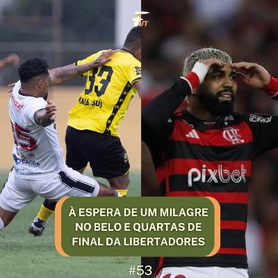 À ESPERA DE UM MILAGRE NO BELO E QUARTAS DE FINAL DA LIBERTADORES À ESPERA DE UM MILAGRE NO BELO E QUARTAS DE FINAL DA LIBERTADORES