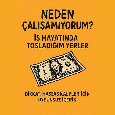 Neden Çalışamıyorum / İş Hayatında Tosladığım Yerler Uyarı: Hassas Kalpler için Uygunsuz İçerik
