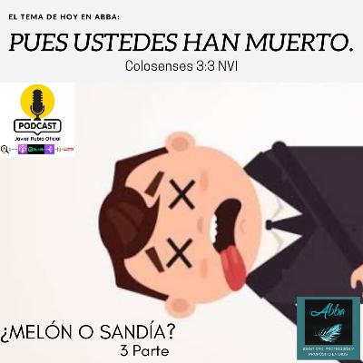 PUES USTEDES HAN MUERTO. ¿Melón o Sandía? 3 Parte.