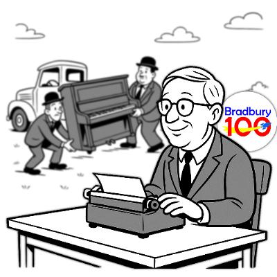 Bradbury 100 - episode 71 - Laurel & Hardy and Ray Bradbury