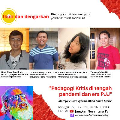 Pedagogi Kritis di tengah pandemi dan era PJJ Pedagogi Kritis di tengah pandemi dan era PJJ