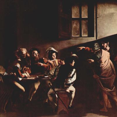 VOCAZIONE DI SAN MATTEO, Caravaggio