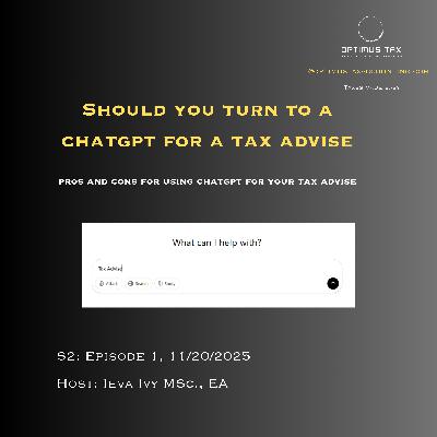 Should you turn to ChatGPT for a Tax advise?
