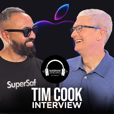 Apple CEO Tim Cook talks Apple Intelligence and AI with SuperSaf - Special Episode
