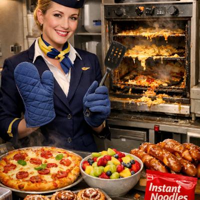 Geschmacklos über den Wolken? Zwischen Gourmet und Instantnudeln im Reiseflug