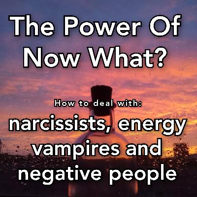 The Power Of Now What? Overcoming Awakening Problems Ep. 16: How To Deal With Narcissists, Energy Vampires and Negative People