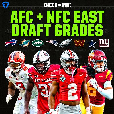 NFL Draft: Grading EVERY AFC & NFC East Team's Picks