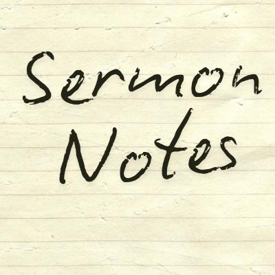 Sermon Notes: Ezra 3 episode 1