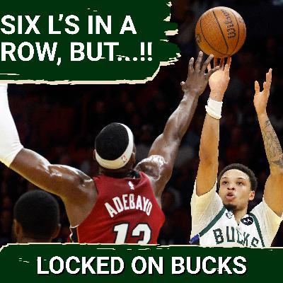 Bucks’ losing streak continues BUT...did they show that they're moving in the right direction?