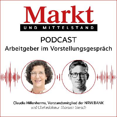 Mit Claudia Hillenherms, Vorständin NRW.Bank