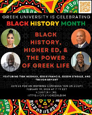 Black History Month Celebration with Greek University Black History Month Celebration with Greek University