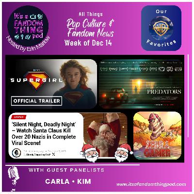 Pop Culture and Fandom News for the Week of December 15th