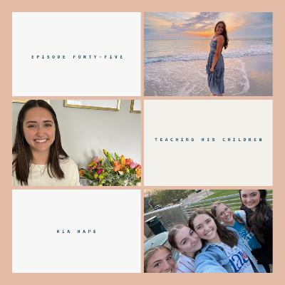 Teaching His Children ~ Mia Hape & Madison Lee