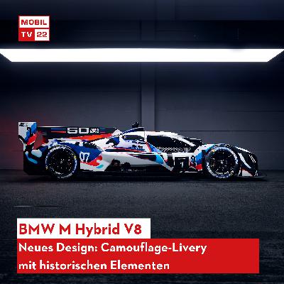 Der neue BMW M Hybrid V8 (2022): Prototyp ist ganz klar als BMW M Fahrzeug zu erkennen | Highlights