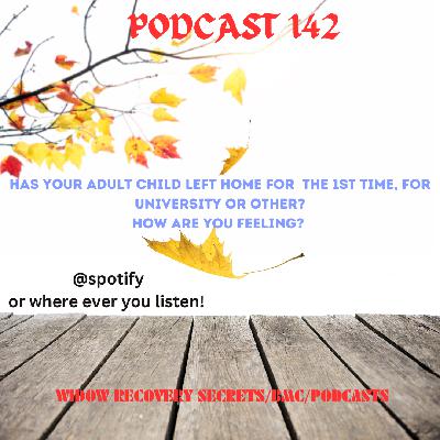 PODCAST 142 YOUR CHILD HAS FLOWN THE NEST! HOW DO YOU 'REALLY' FEEL?