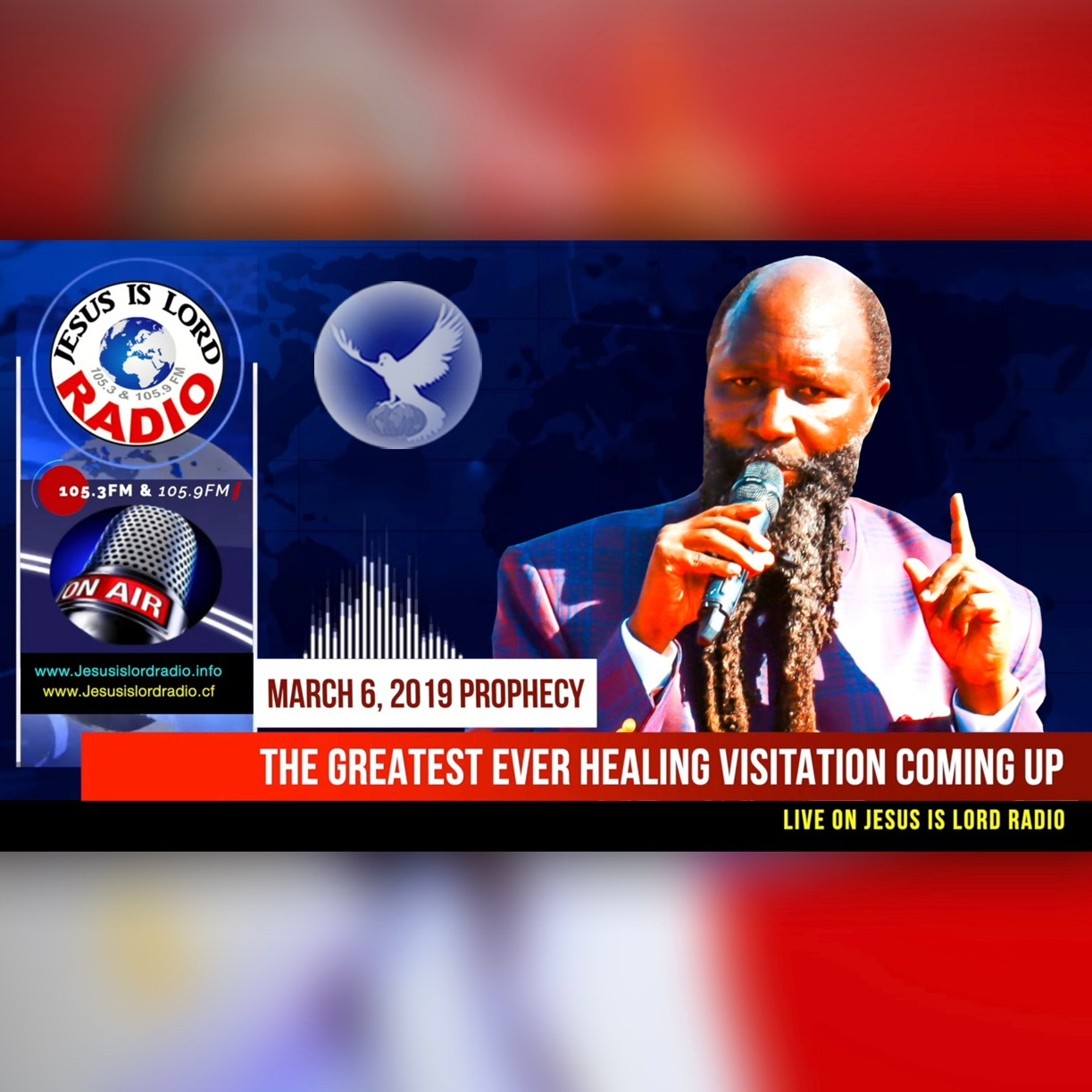 EPISODE 344 - 06MAR2019 - THE GREATEST EVER HEALING VISITATION COMING UP - PROPHET DR. OWUOR episode artwork